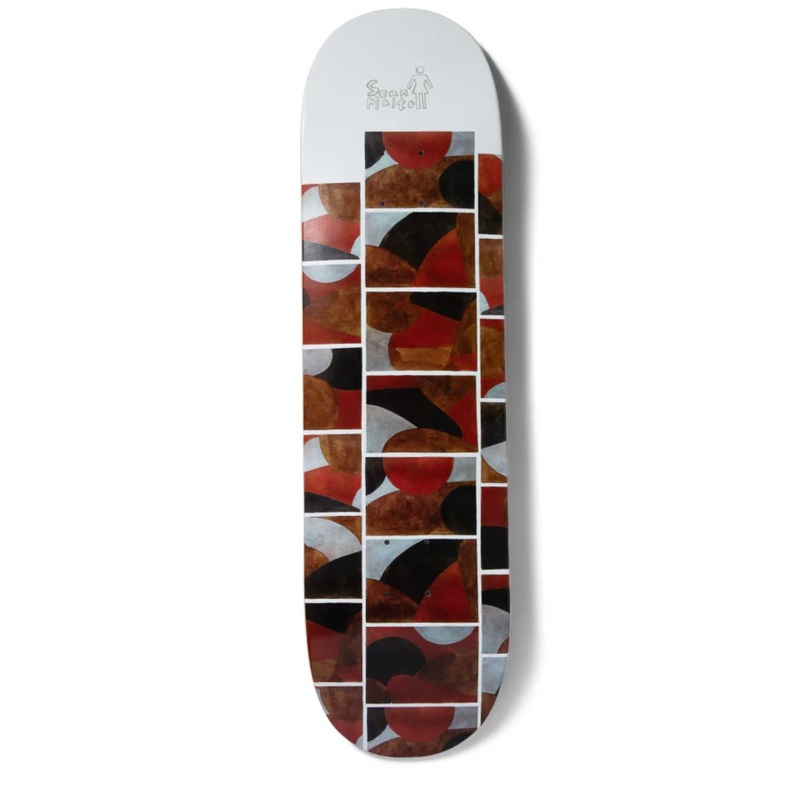 Girl Skateboard The Suzuki Method Sean Malto Twin Tip Skateboard Deck - 8.5"