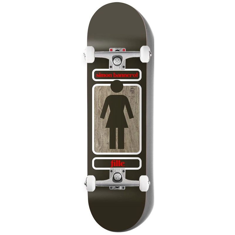 Girl Til W41 Simon Bannerot x Venom Custom Complete Skateboard - 8.25"