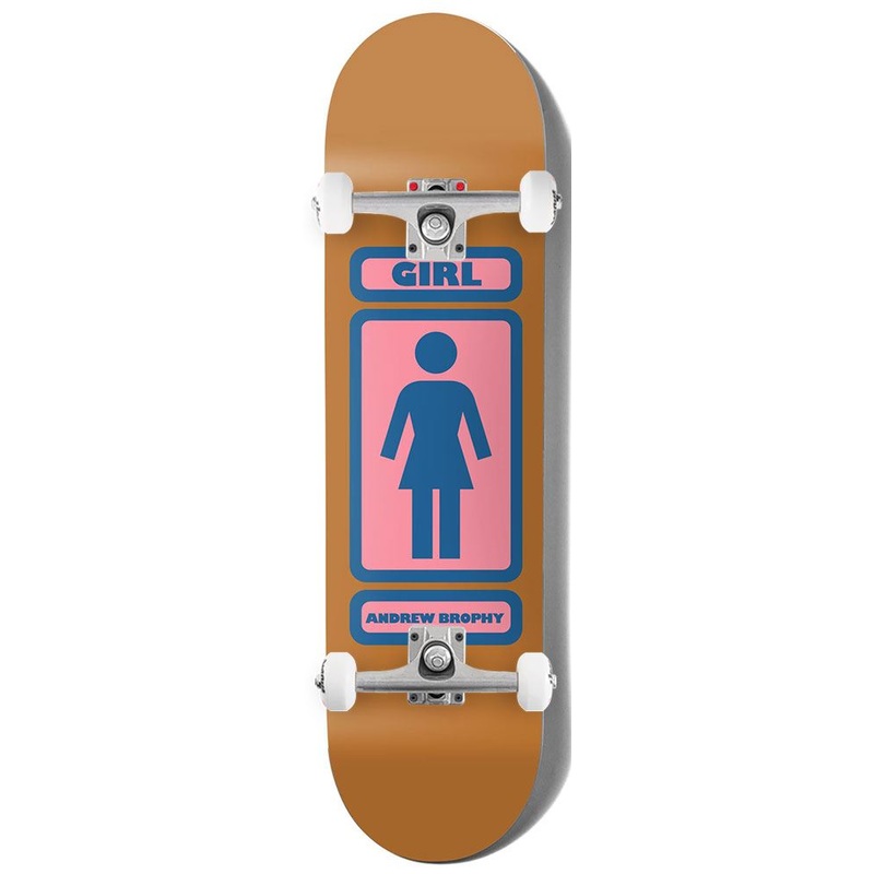 Girl Til W42 Andrew Brophy x Venom Custom Complete Skateboard - 8.25"