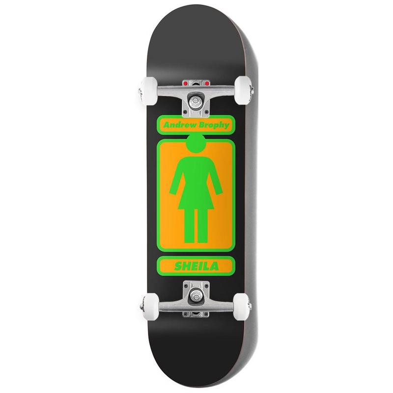 Girl Til W44D1 Andrew Brophy x Venom Custom Complete Skateboard - 8.0"
