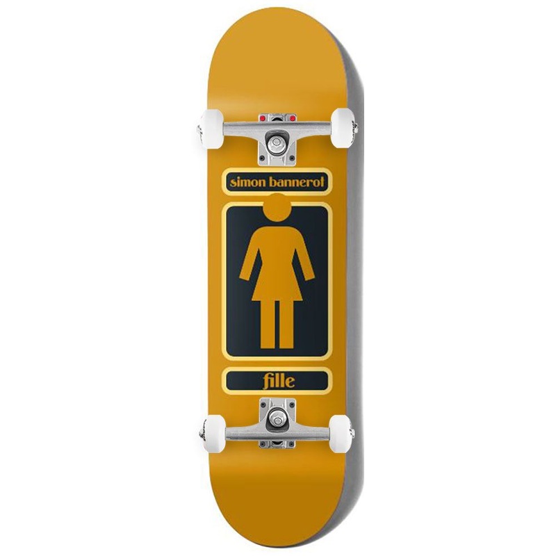 Girl Til W44D3 Simon Bannerot x Venom Custom Complete Skateboard - 8.5"