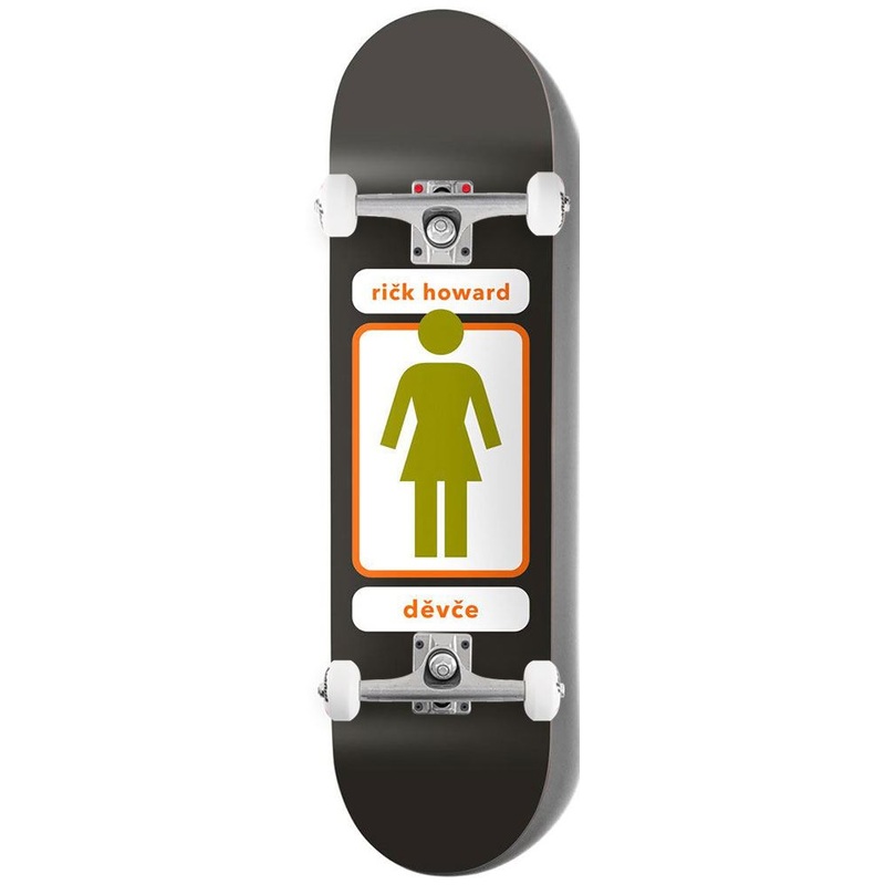 Girl Til W46D3 Rick Howard x Venom Custom Complete Skateboard - 8.5"