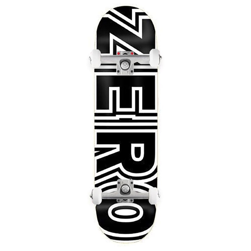 Zero Bold Blk / Wht x Venom Custom Complete Skateboard - 8.25"