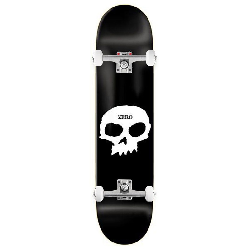Zero Single Skull Blk / Wht x Venom Custom Complete Skateboard - 7.25"