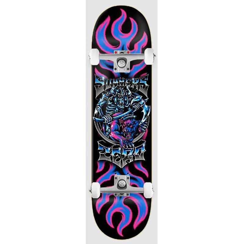 Zero Skateboard Chrome Gabriel Summers x Venom Custom Complete Skateboard - 8.375"