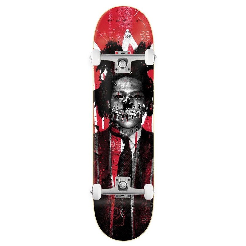 Zero Skateboard Club Cole x Venom Custom Complete Skateboard - 8.25"