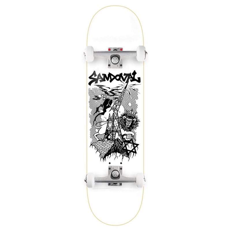 Zero Skateboard End of Time Tommy Sandoval x Venom Custom Complete Skateboard - 8.375"