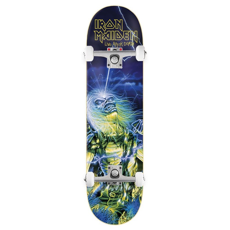 Zero Skateboard Iron Maiden Live After Death x Venom Custom Complete Skateboard - 8.0"