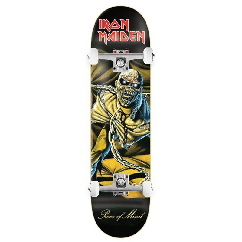 Zero Skateboard Iron Maiden Piece Of Mind x Venom Custom Complete Skateboard - 8.125"