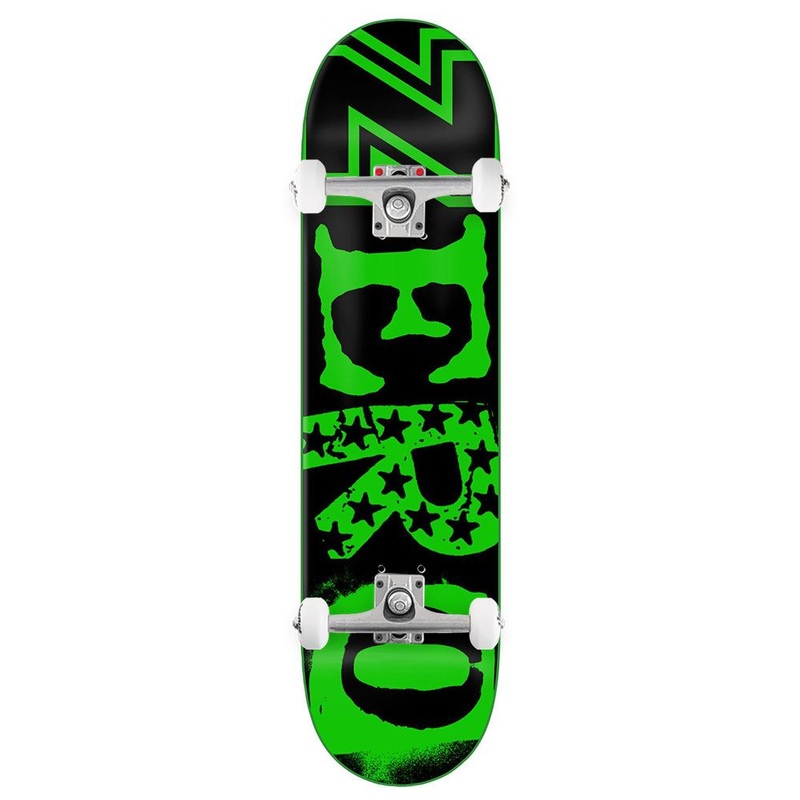 Zero Skateboard Legacy Ransom Green Dipped x Venom Custom Complete Skateboard - 8.25"
