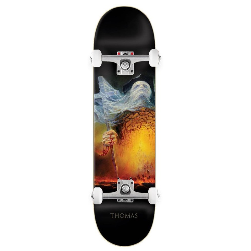 Zero Skateboard Lewandowski Katharsis Thomas x Venom Custom Complete Skateboard - 8.5"
