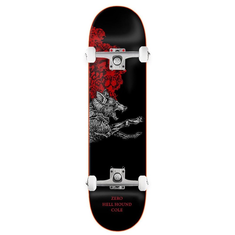 Zero Skateboard Micah Ulrich Hell Hound Chris Cole x Venom Custom Complete Skateboard - 8.25"