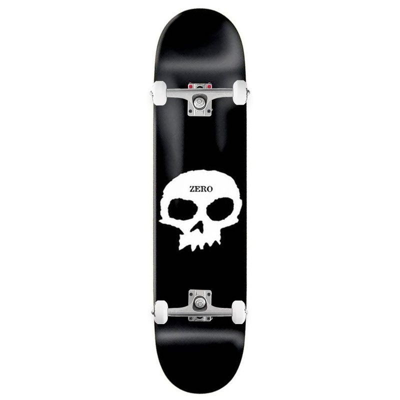 Zero Skateboards Single Skull x Venom Skateboards Custom Complete Skateboard - 8.375
