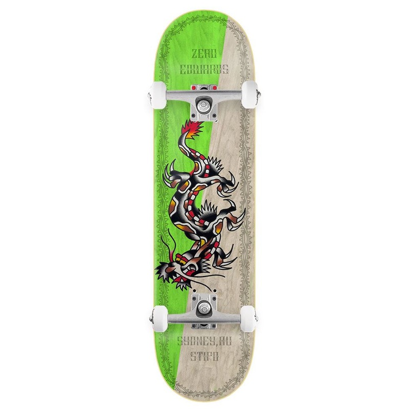 Zero x Nik Stipo Skateboard Forest Edwards x Venom Custom Complete Skateboard - 8.25"