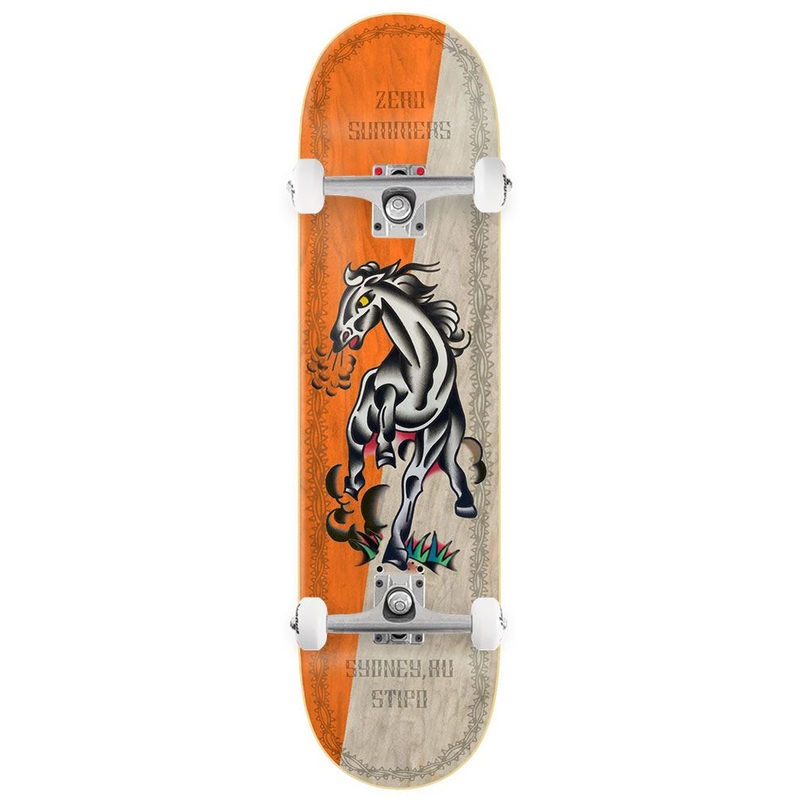 Zero x Nik Stipo Skateboard Gabriel Summers x Venom Custom Complete Skateboard - 8.375"