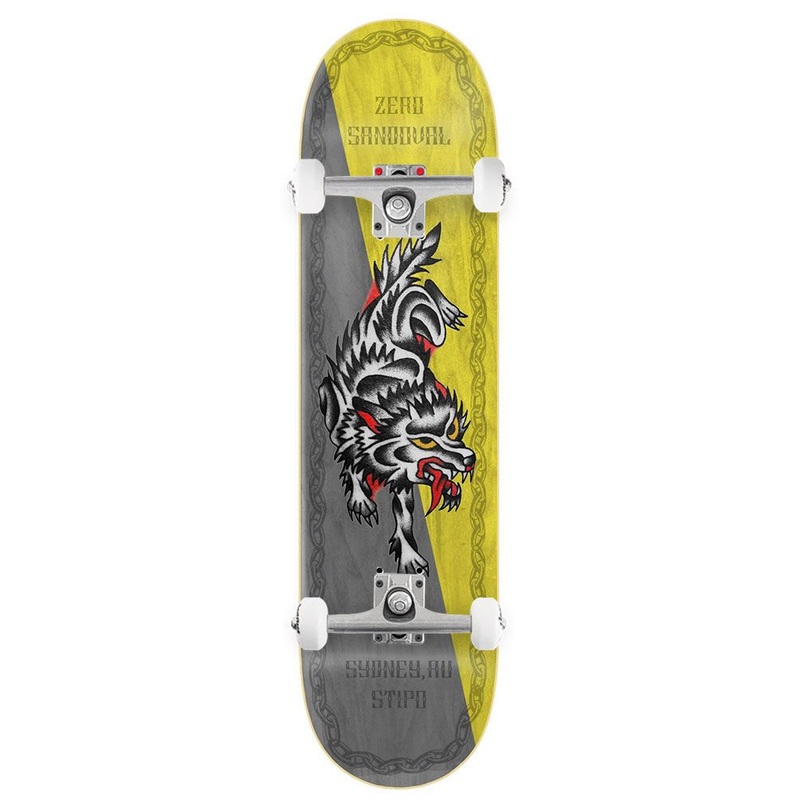 Zero x Nik Stipo Skateboard Tommy Sandoval x Venom Custom Complete Skateboard - 8.375"