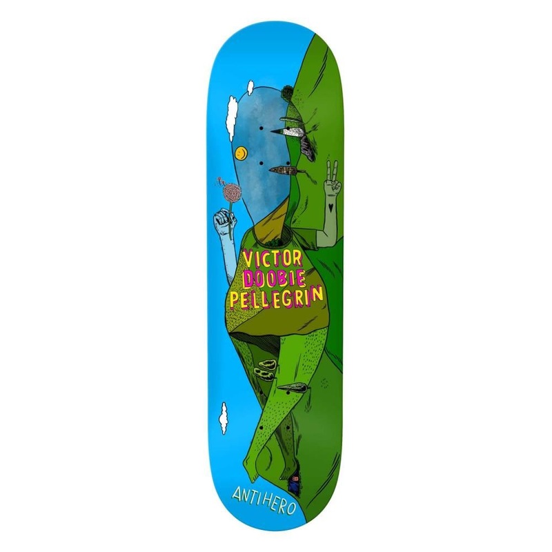 Antihero Doobie Some Legs Skateboard Deck - 8.75"