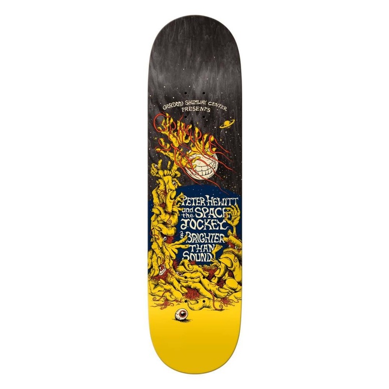Antihero Hewitt Litho Skateboard Deck - 8.25"