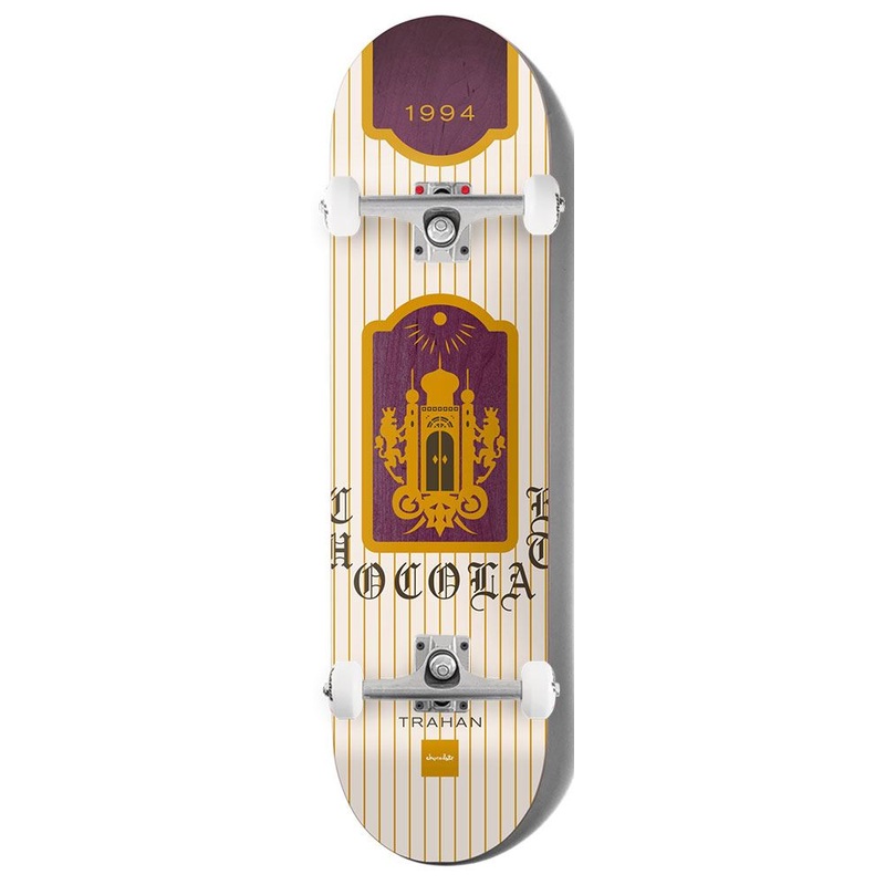 Chocolate Burn One Jordan Trahan x Venom Custom Complete Skateboard - 8.5"