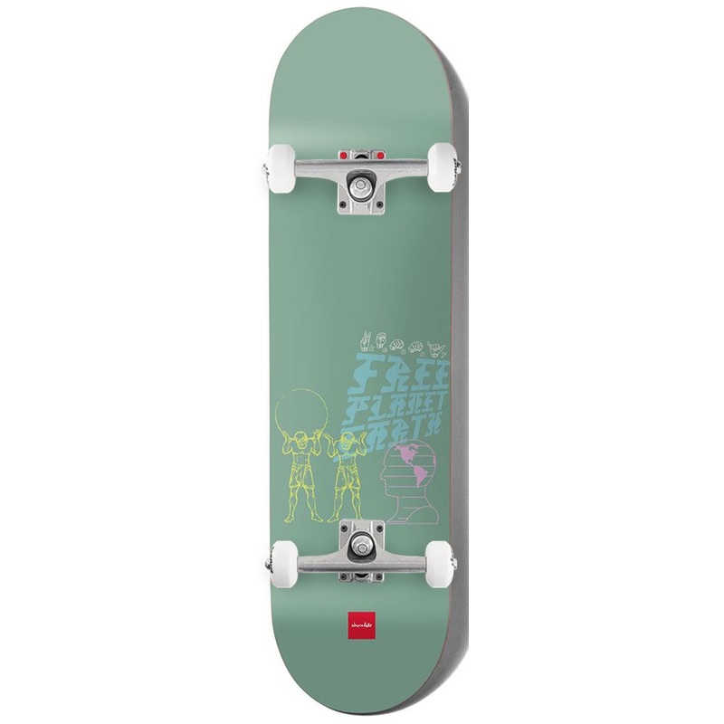 Chocolate Free Planet Earth Kenny Anderson x Venom Custom Complete Skateboard - 8.0"
