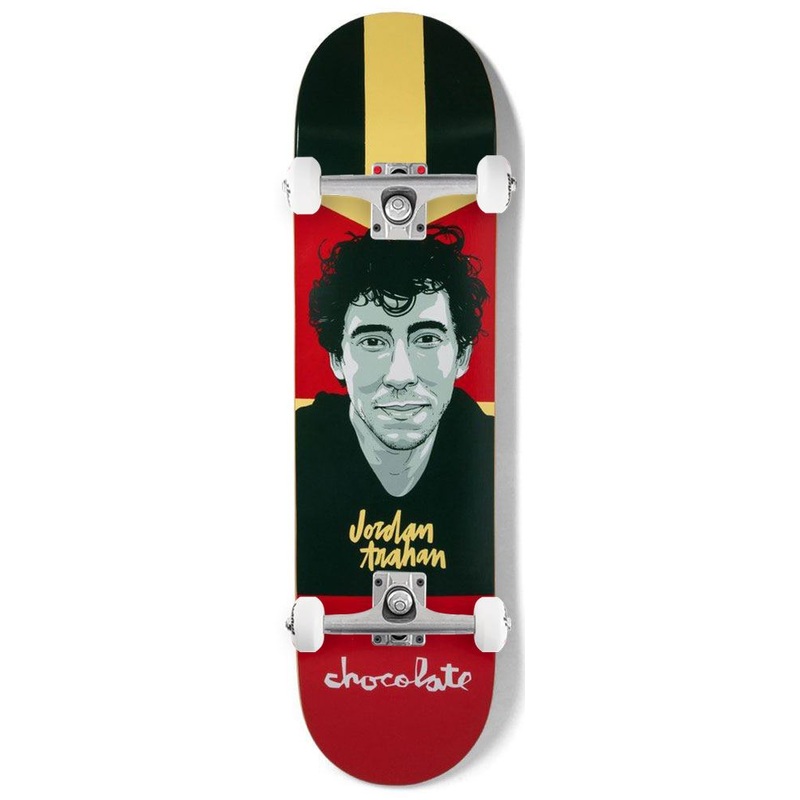 Chocolate Hecox Portrait Jordan Trahan x Venom Custom Complete Skateboard - 8.25"