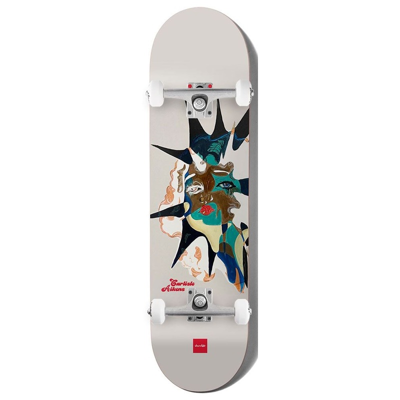 Chocolate L8RGRL Carl Aikens x Venom Custom Complete Skateboard - 8.5"