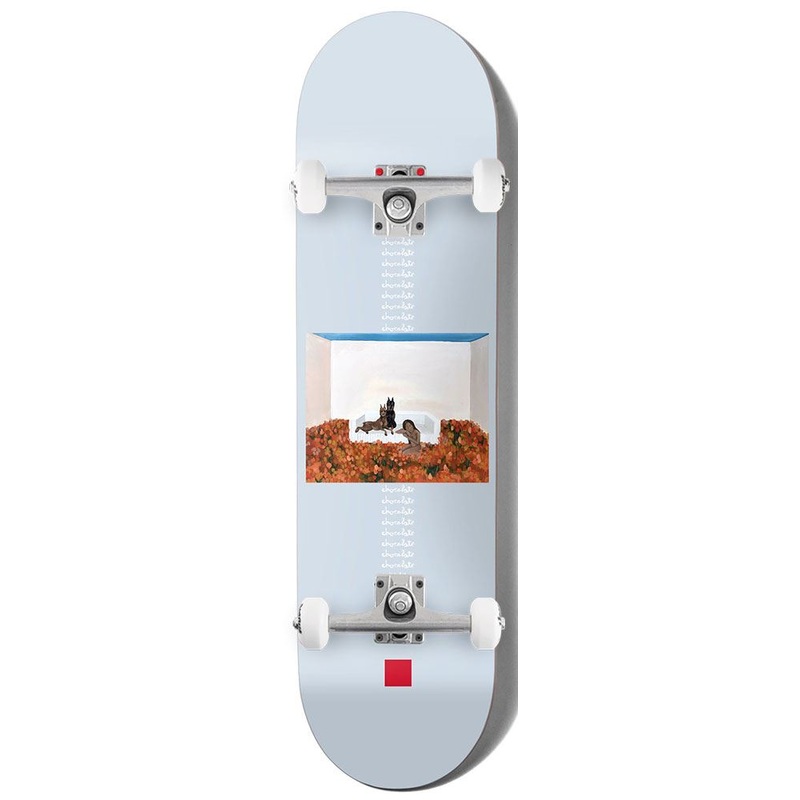 Chocolate L8RGRL Doberman Carl Aikens x Venom Custom Complete Skateboard - 8.5"
