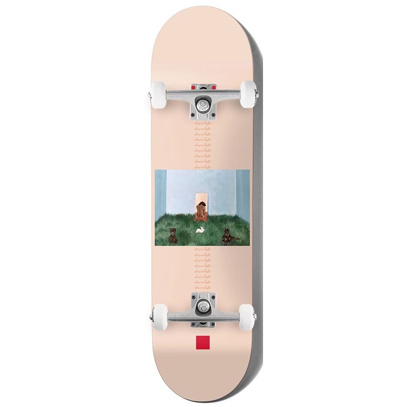 Chocolate L8RGRL Doberman James Capps x Venom Custom Complete Skateboard - 8.25"