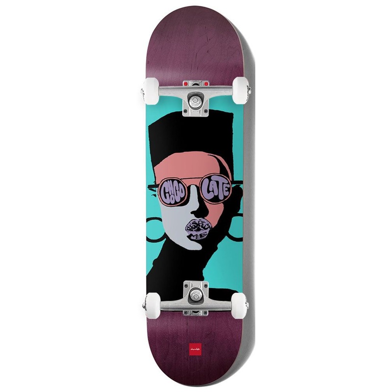 Chocolate Respect Jordan Trahan x Venom Custom Complete Skateboard - 8.25"
