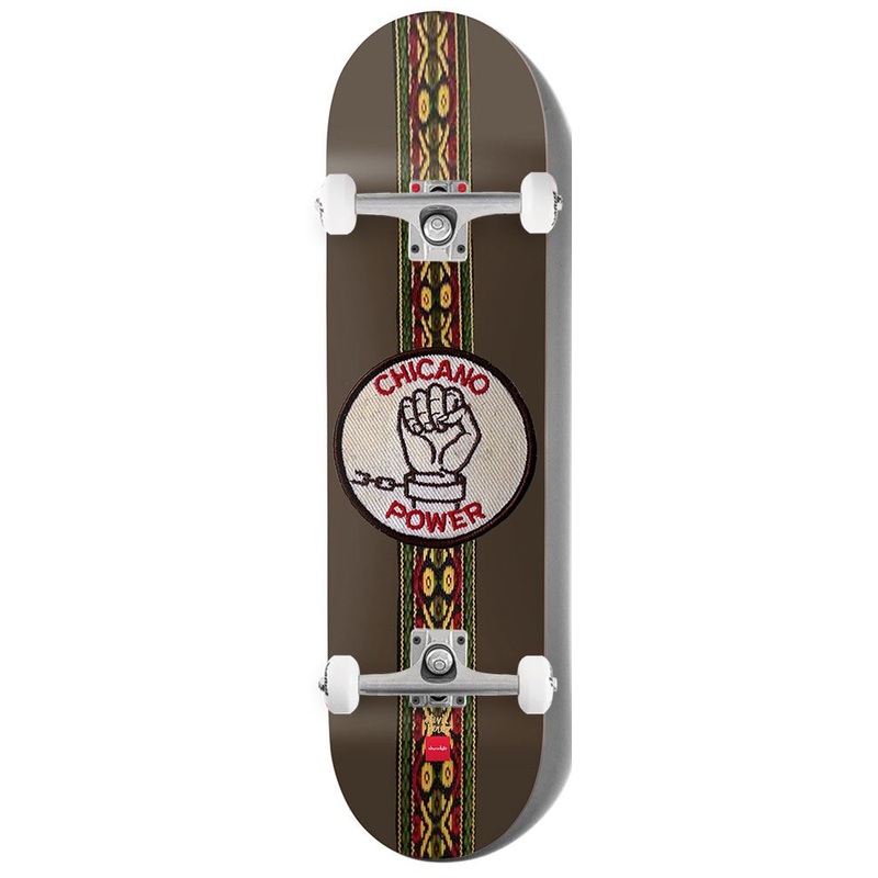 Chocolate Skateboard Chicano Power Stevie Perez x Venom Custom Complete Skateboard - 8.4"