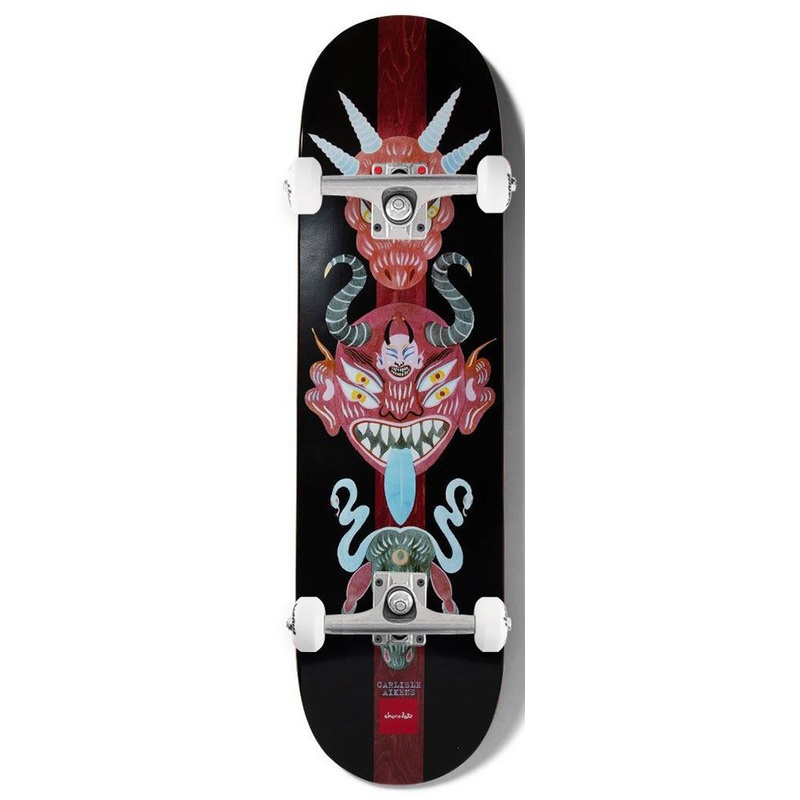 Chocolate Skateboard Dog Perfume Masks Carl Aikens x Venom Custom Complete Skateboard - 8.125"