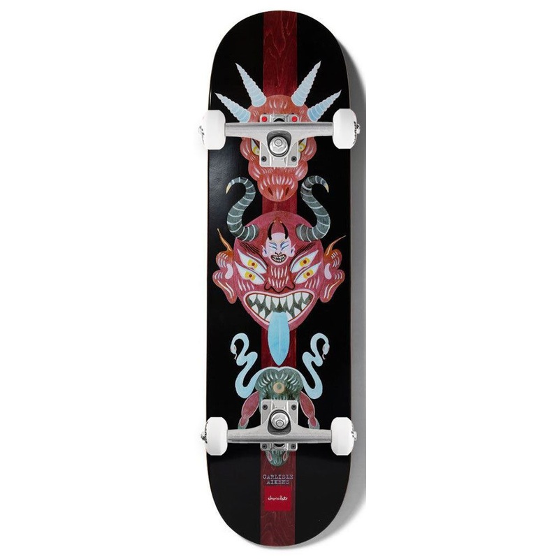 Chocolate Skateboard Dog Perfume Masks Carl Aikens x Venom Custom Complete Skateboard - 8.5"