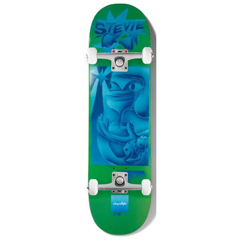 Chocolate Skateboard J.P.'s World Stevie Perez Twin Tip x Venom Custom Complete Skateboard - 8.5"