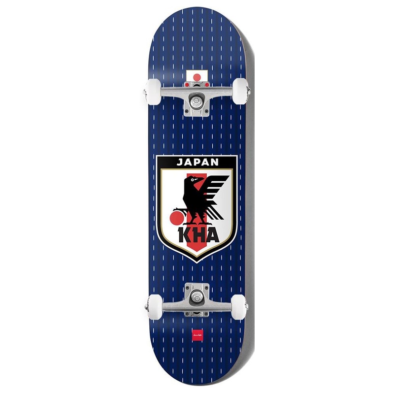 Chocolate Skateboard Japan Soccer Kenny Anderson x Venom Custom Complete Skateboard - 8.25"