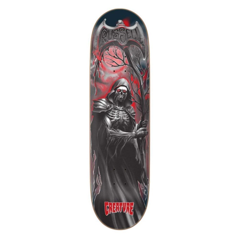 Creature s Russell Metal Xx Pro Skateboard Deck - 8.6"