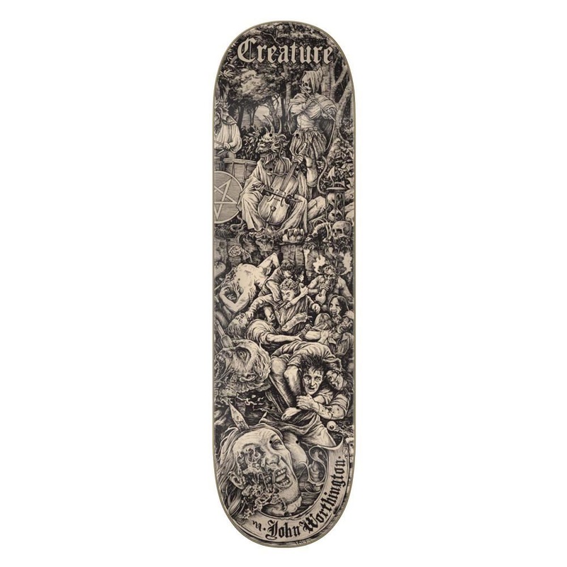 Creature s Worthington The Lore Vx Skateboard Deck - 8.6"