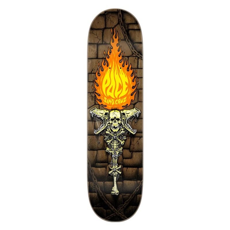 Santa Cruz Pace Torch Pro Skateboard Deck - 8.25"