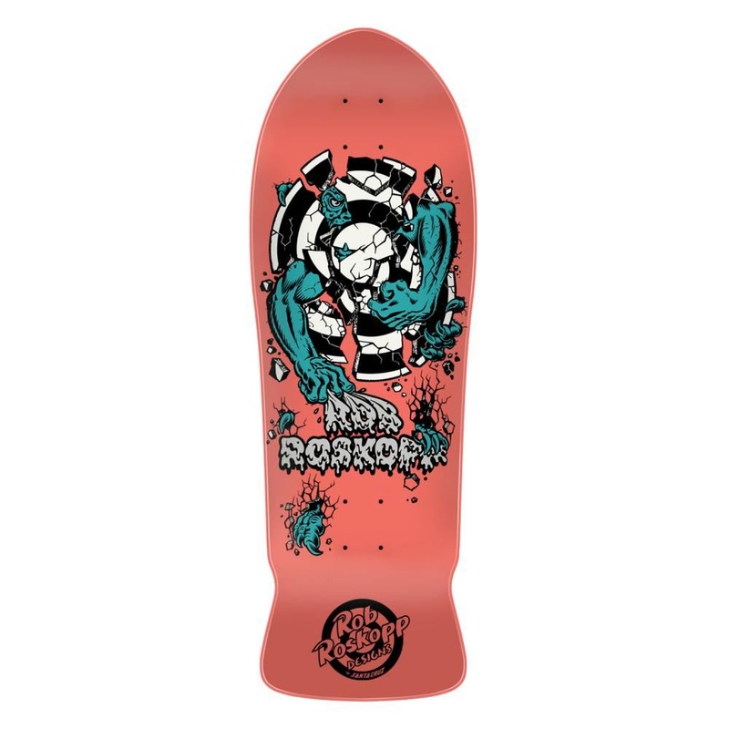 Santa Cruz Roskopp Three Reissue Skateboard Deck - 10.17"