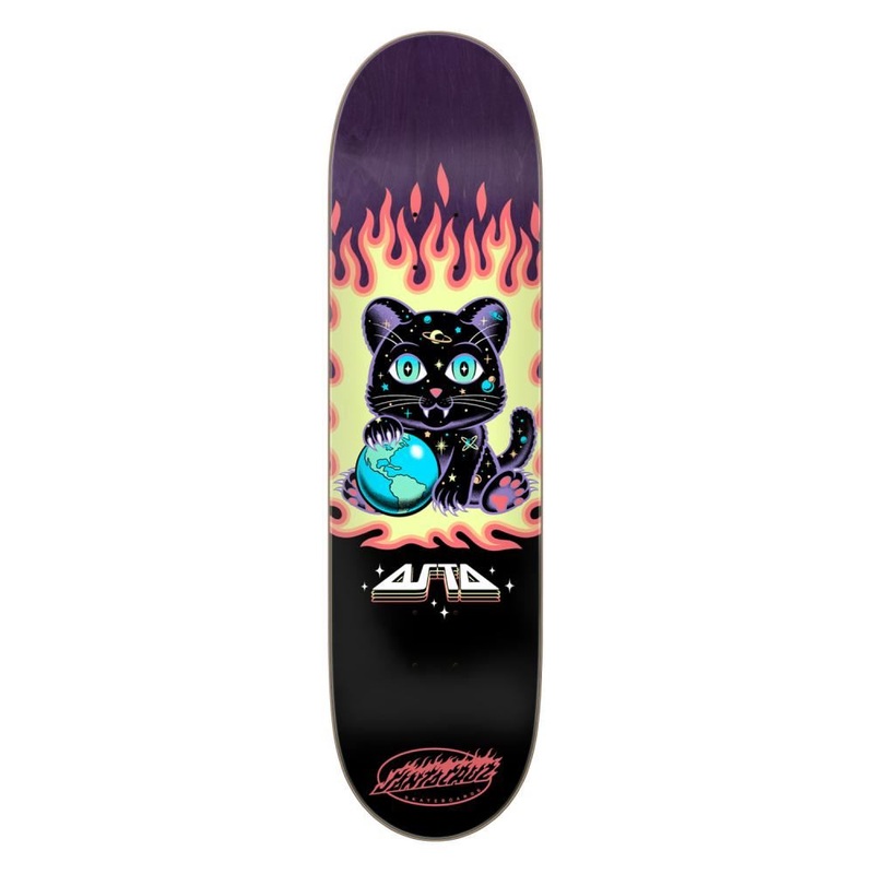 Santa Cruz VX Asta Space Kitten Skateboard Deck - 8.0"
