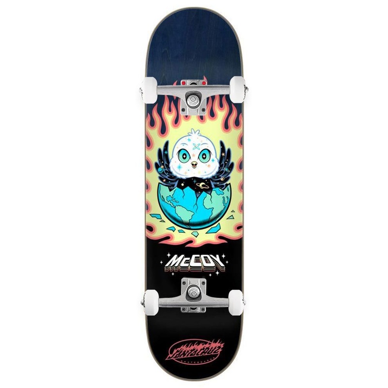 Santa Cruz VX Mccoy Space Chick x Venom Custom Complete Skateboard - 8.25"
