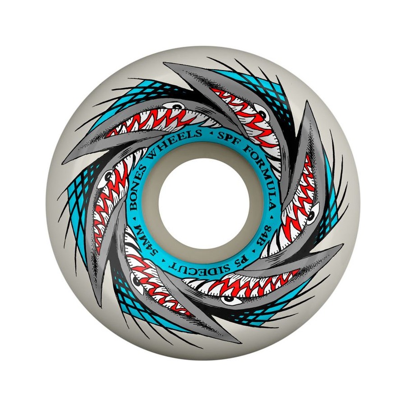 BONES Skateboard Wheels SPF 'Pool Sharknado' P5 Sidecut 84B
