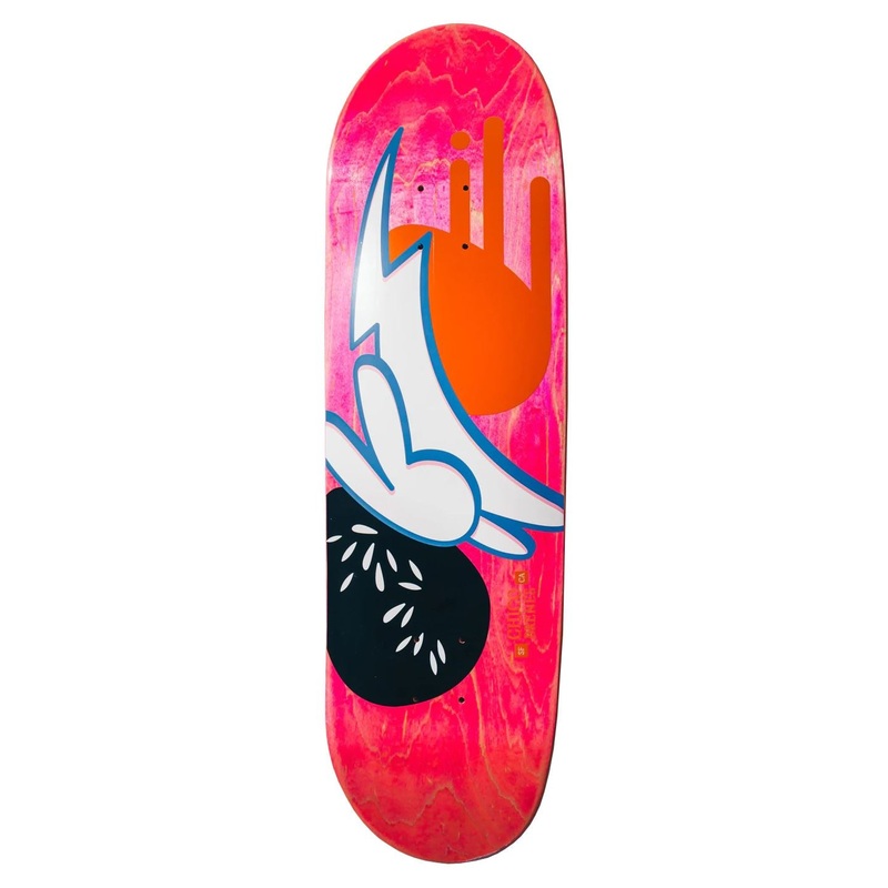 Chico Stix Cb White Rabbit Candy Shape Skateboard Deck - 8.8"