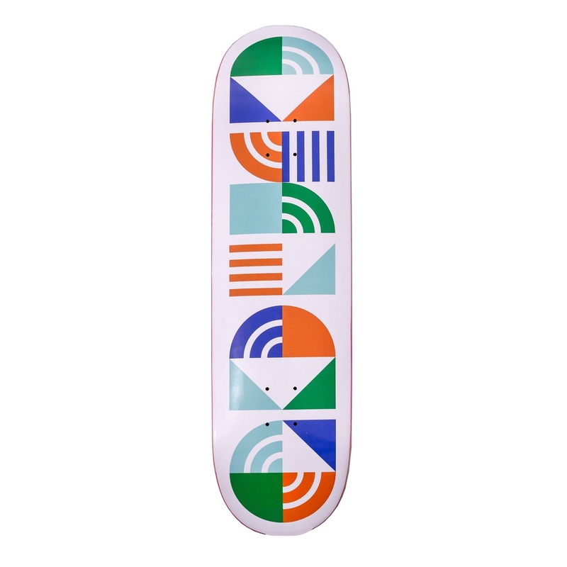 Chico Stix Chico Geometric Popsicle Skateboard Deck - 8.5"