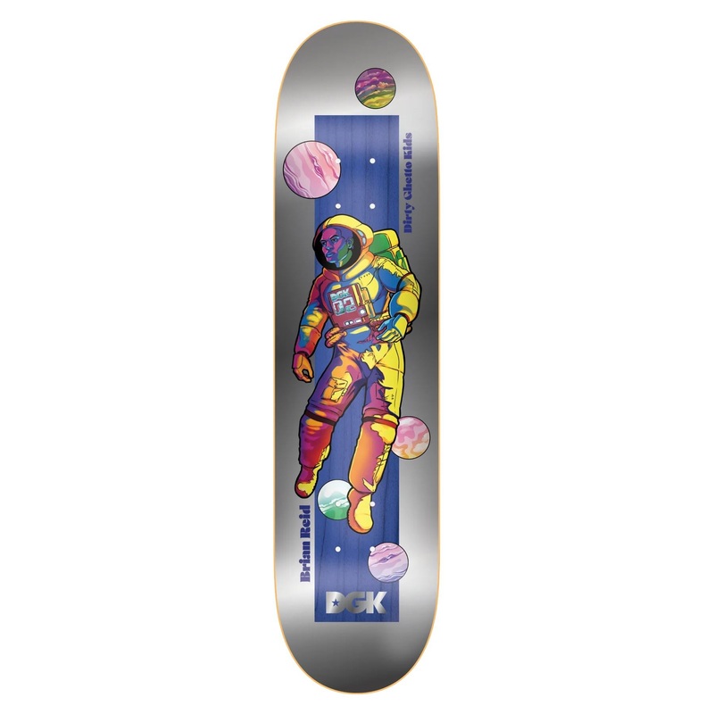 DGK Brian Reid 'Intergalactic' Skateboard Deck - 8.25"