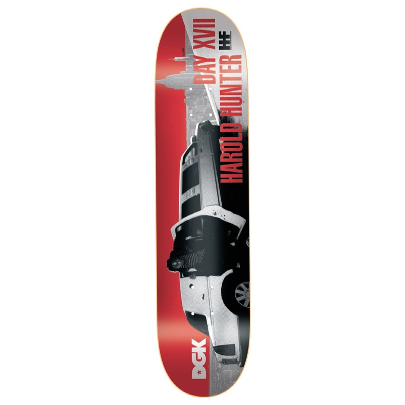 DGK Harold Hunter Street Soldier Skateboard Deck - 8.25"