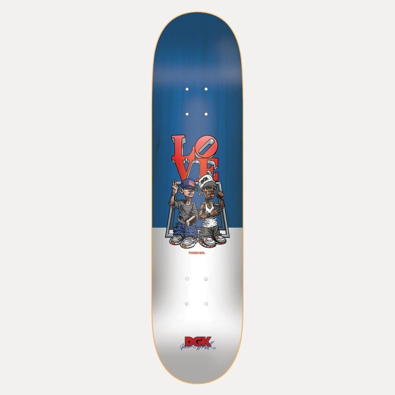 DGK 'Love Forever' Skateboard Deck - 8.25"