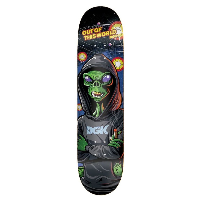 DGK 'Out Of This World' Skateboard Deck - 8.25"