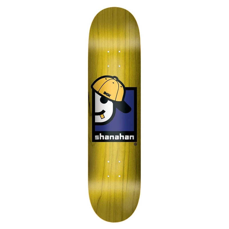 DGK Shanahan 'Thrift' (Assorted) Skateboard Deck - 8.5"