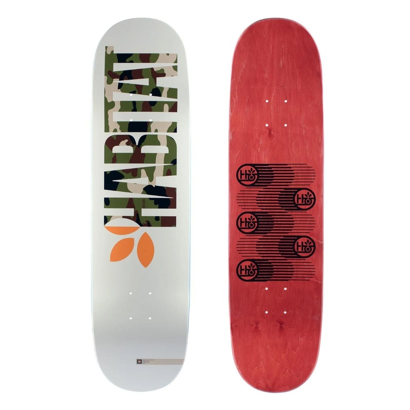 Habitat Apex Camo (Twin Tail) Skateboard Deck - 8.375"