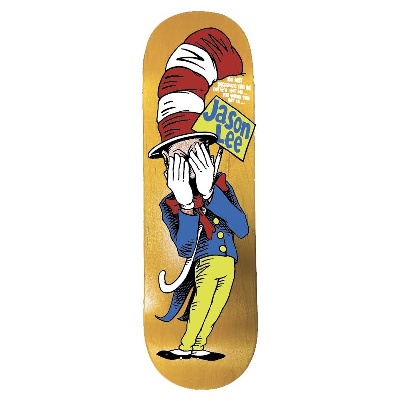 Prime Heritage Jason Lee 'Cat in The Hat' (Popsicle) Skateboard Deck - 8.75"